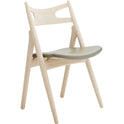 CH29p Sawbuck Chair - Soaped Oak
