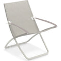 Snooze Deck Chair White 300/42 - Sun loungers & sun loungers - Metal