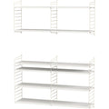 Thumbnail photo of String Wall Rack 75x30, Beige, 2-pack - Shelving - Nils Strinning - Beige - Metal