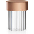 Thumbnail photo of Last Order Fluted Portable Table Lamp Polished