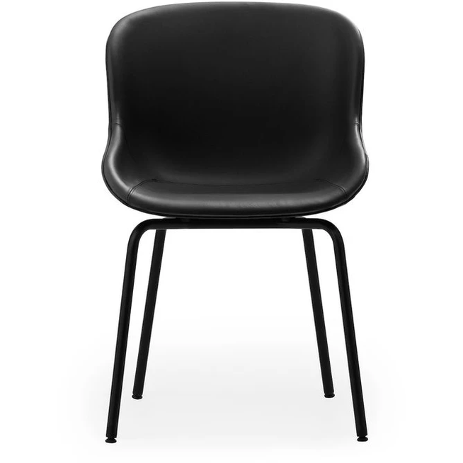 Photo of Hyg Chair By Simon Legald / Full Upholstery - Spisebordsstol - Black / Ultra Leather - H: 84 X L: 54 X D: 55,5 X Sh: 46 Cm - 7,5 Kg