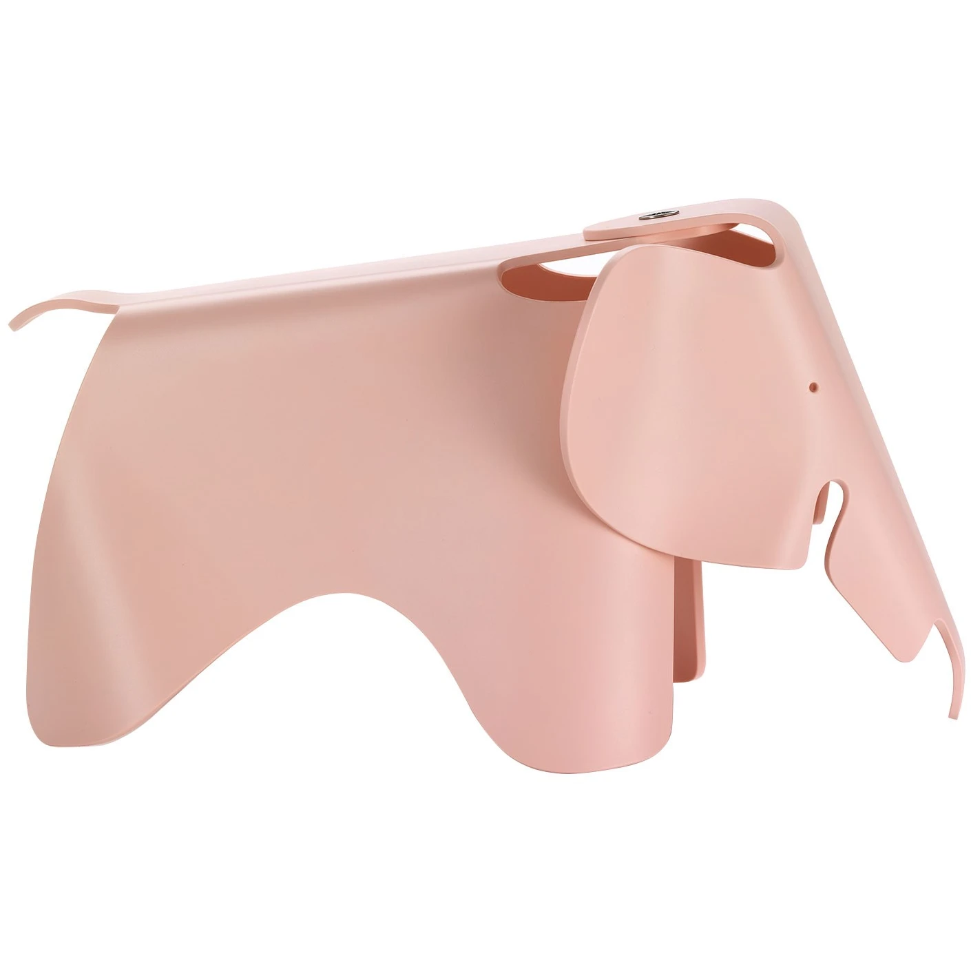 Eames Elephant (small), Pale Rose - Barnstolar - Charles & Ray Eames - Rosa - Plast