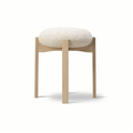 Thumbnail photo of Pioneer Stool 6830 / By Maria Bruun - Skammel - Zero 0001 / Oak Lacquered - Ø41 X H46 Cm
