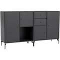 Thumbnail photo of Couple Sideboard - Anthracite / Black Legs - Sideboards - Peter J. Lassen - Svart - Mdf