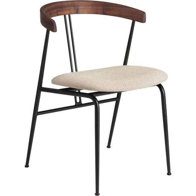 Photo of Violin Dining Chair, Seat Upholstered