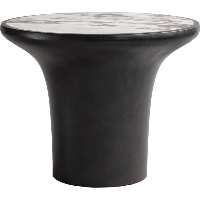 Photo of Tairu Side Table Low Ø45 Cm Calacatta