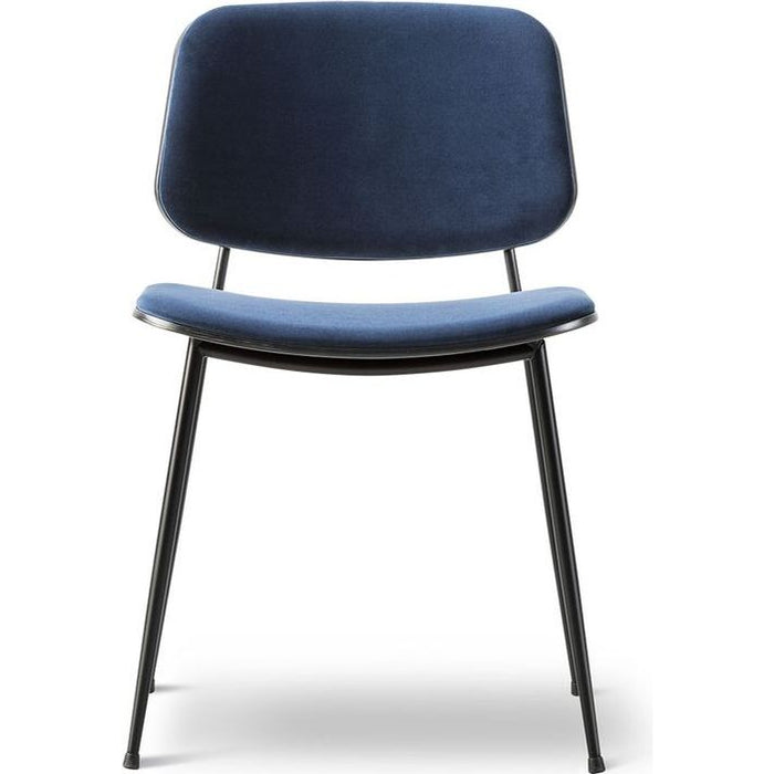 Photo of Søborg 3062 Metal Base Chair - Front Upholstered