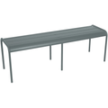 Thumbnail photo of Luxembourg 3/4 Seater Bench Storm Grey 26 - Garden Benches - Frédéric Sofia - Grey - Metal