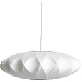 Thumbnail photo of Nelson Saucer Bubble Crisscross Pendant Lamp