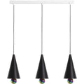 Thumbnail photo of Pendant System Line Plate 3 Black - Pendant lights