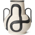 Thumbnail photo of Trace Vase - Vase - Trace Vase - Off-white - W33.5 X D32.5 X H37.5 Cm