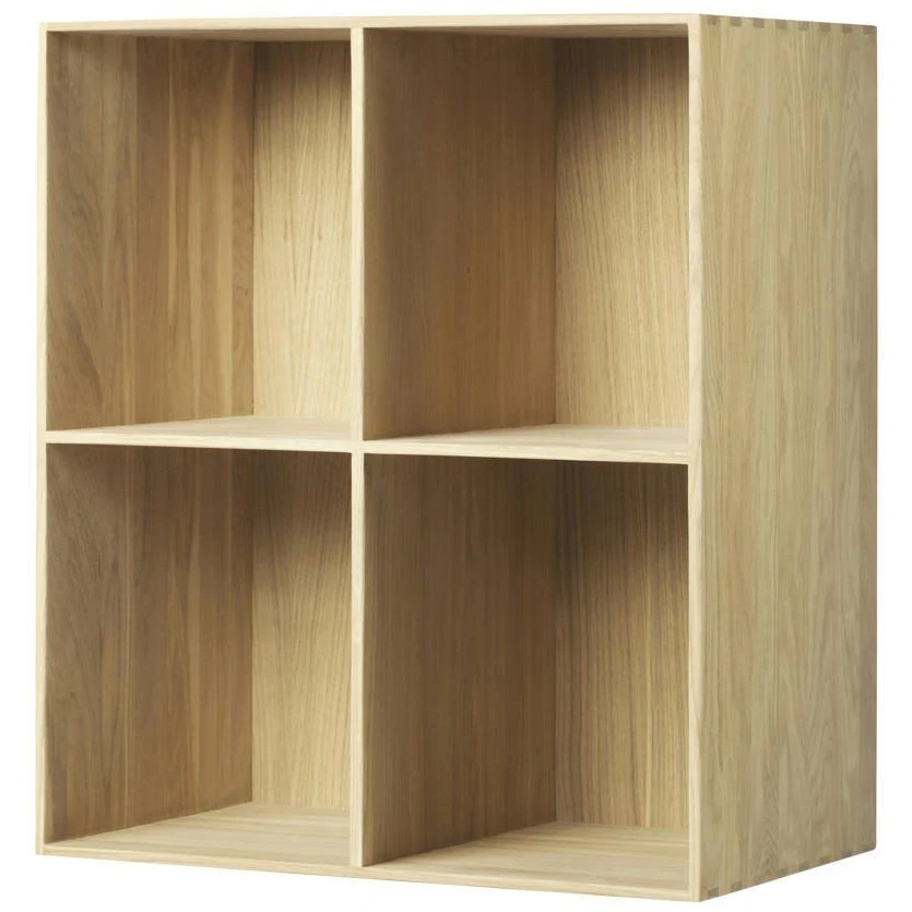 B98 Bookcase 54x72 cm - lacquered oak