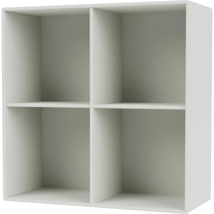 Photo of Show Bookcase - Suspension Rail - Nordic - Shelving System - Grey - Mdf