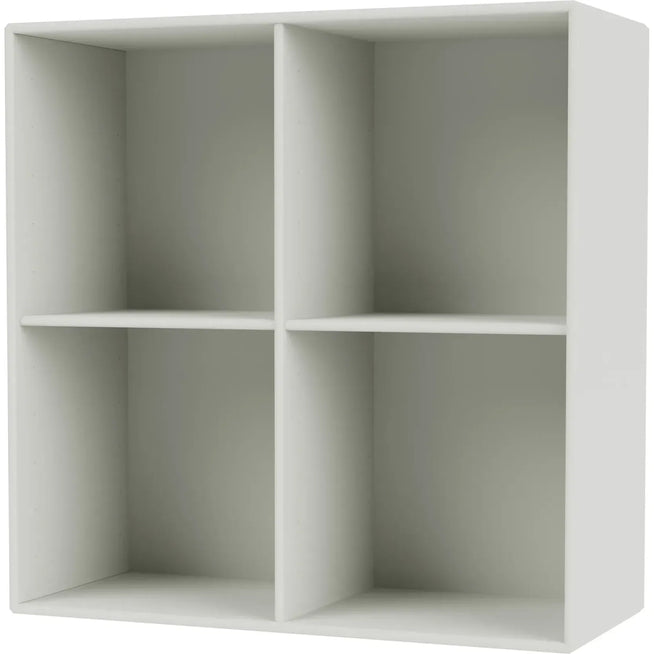 Photo of Show Bookcase - Suspension Rail - Nordic - Shelving System - Grey - Mdf