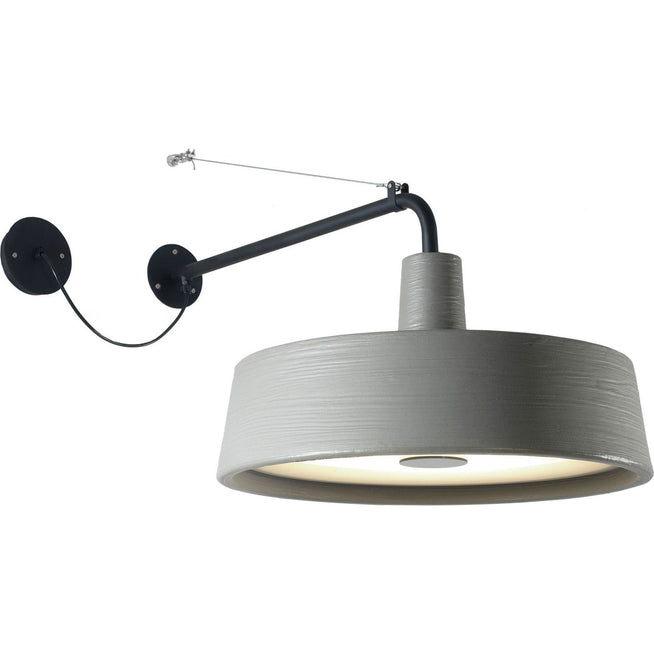 Photo of Soho 38 A Outdoor - Stone Grey - Wall Lamps Outdoor - Joan Gaspar - Grey