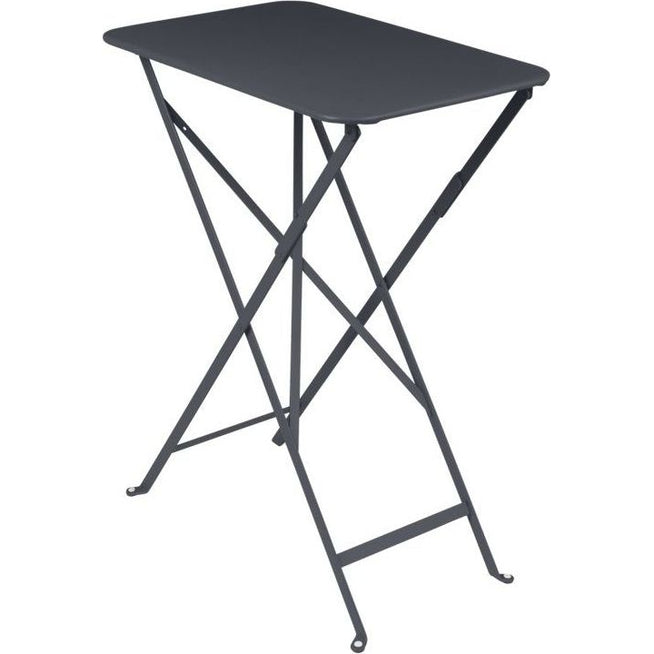 Photo of Bistro Table 37x57 cm Anthracite 47 - Outdoor Dining Table - Grey - Metal
