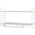 Thumbnail photo of String Wall Rack 50x30, White, 2-pack - Shelving - Nils Strinning - White - Metal