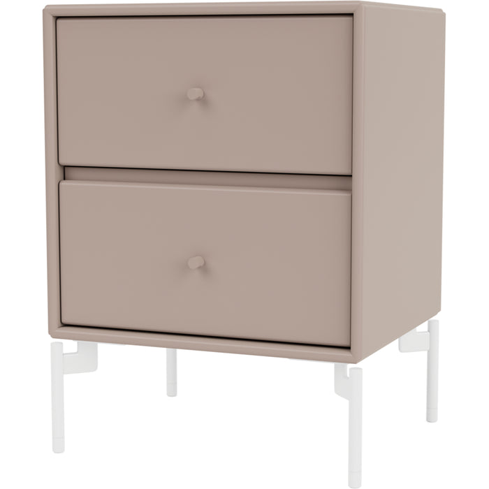Photo of Drift Drawer Module - Mushroom / Snow Legs - Sängbord - Peter J. Lassen - Beige - Mdf
