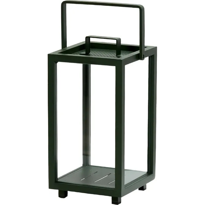Photo of Lighthouse Outdoor Lantern - Lanterne - Dark Green - Lille - B: 23 X D: 23 X H: 42 Cm
