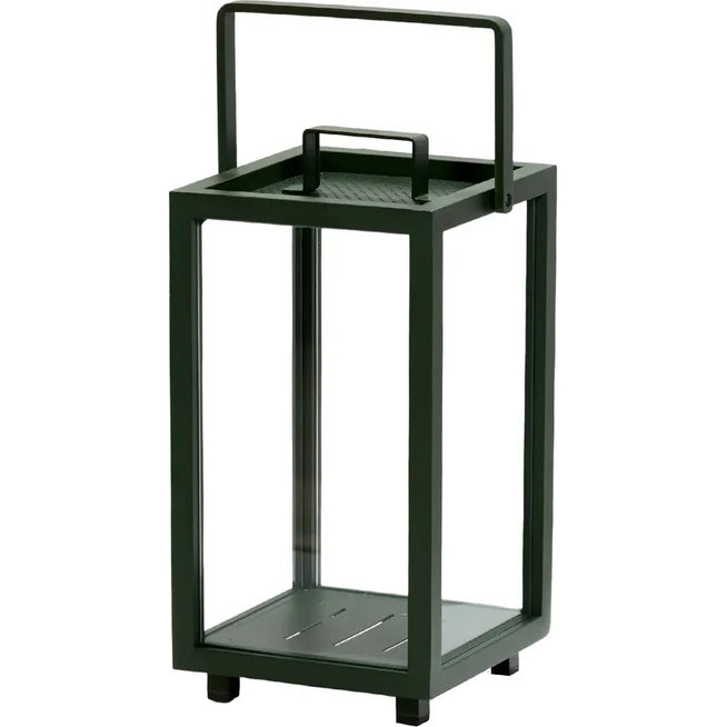 Photo of Lighthouse Outdoor Lantern - Lanterne - Dark Green - Lille - B: 23 X D: 23 X H: 42 Cm