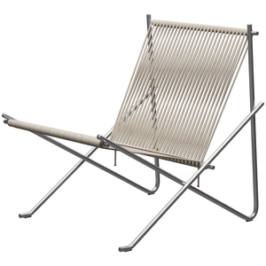 Photo of Pk4 Lounge Chair Stainless Steel