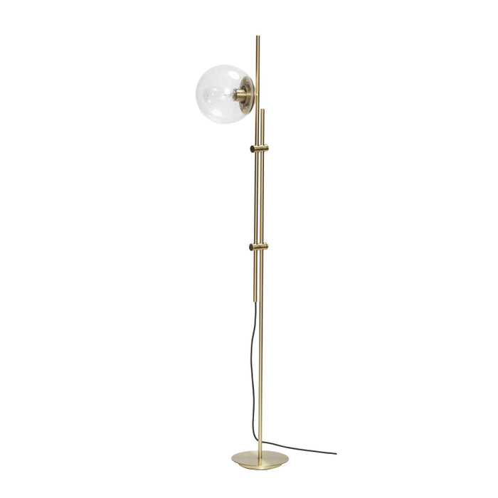 Photo of Gulvlampe Metal / Glass - Brass