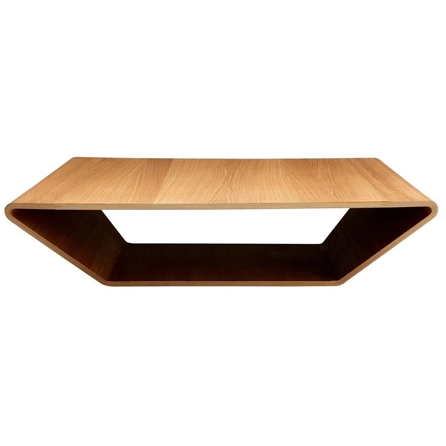 Brasilia Coffee Table Oak Natural Lacquer