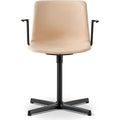 Thumbnail photo of Pato Swivel Armchair 4012 By Welling/ludvik - Full Upholstery - Kontorstol - Vegeta 90 Natural - W63 X D50 X H79,5 X Sh46,5 Cm