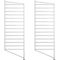 Thumbnail photo of String Floor Headboard 85, Galvanized, 2-pack - Outdoor storage - Nils Strinning