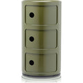Thumbnail photo of Modular 4967, Green, 3 Compartments - Hurtsar - Anna Castelli Ferrieri - Grön - Plast