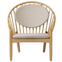 Poul M. Volther Armchair - J166 Jørna - Black/beige