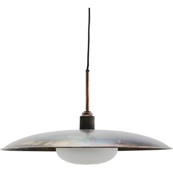 Photo of Boston Hanging Lamp Antique Brown Ø60cm