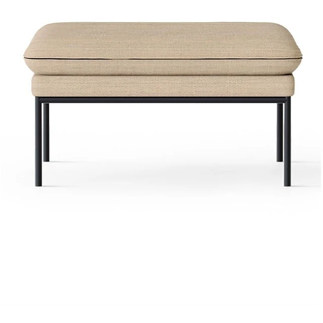 Photo of Turn Puf - Puf - Black - Fiord - Sand - W80 X H42 X D80 Cm