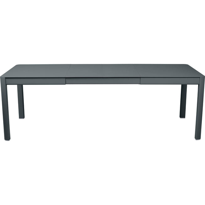 Photo of Ribambelle Table With 2 Extensions, Storm Grey - Matbord Utomhus - Grå - Metall