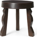 Thumbnail photo of Faye Stool - Skammel - Faye Stool - Dark Stained Mango - W31 X D31 X H30 Cm
