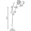Thumbnail photo of No. 215 Floor Lamp From Lampe Gras - Black Frame