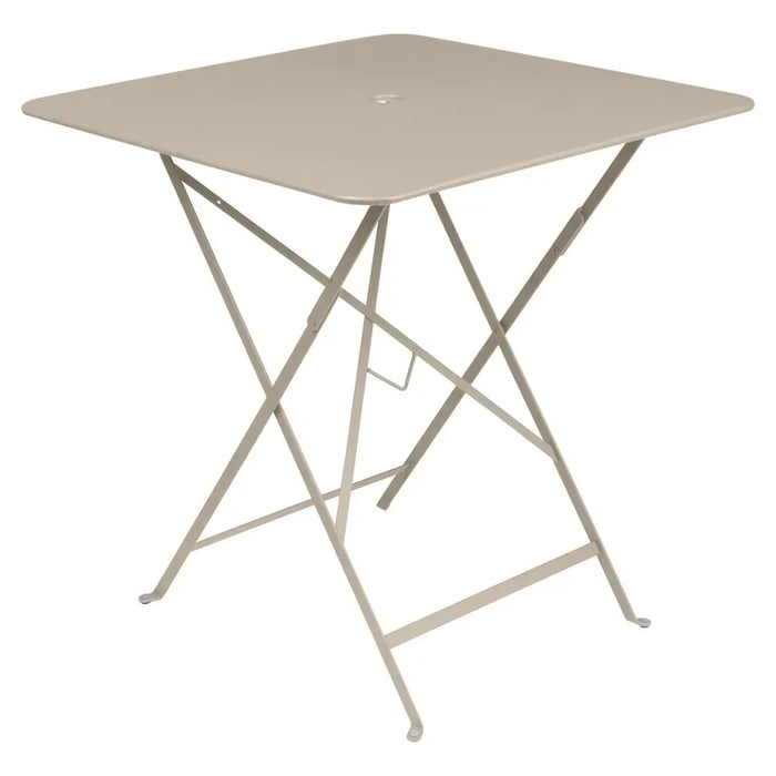 Photo of Bistro Table 71 x 71 cm - Nutmeg - Garden Table - Beige - Metal