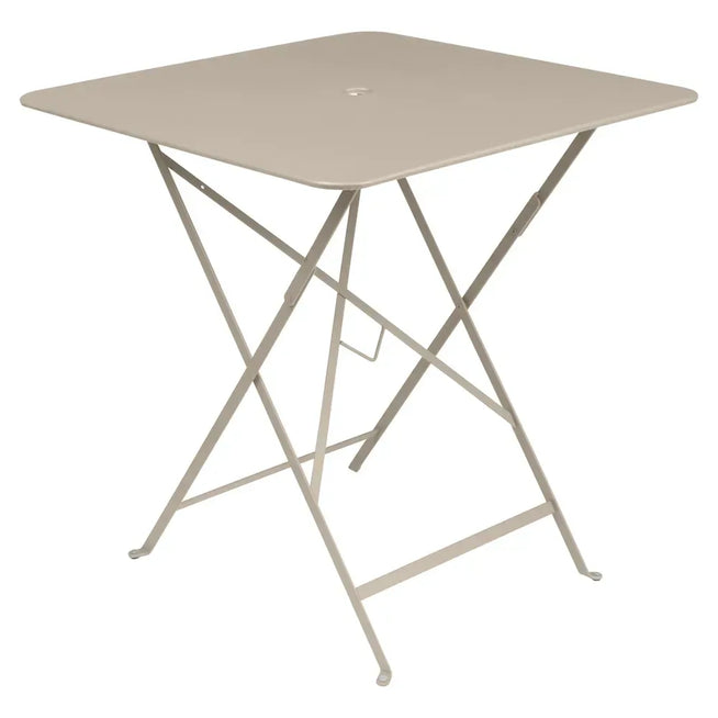 Photo of Bistro Table 71 x 71 cm - Nutmeg - Garden Table - Beige - Metal