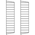 Thumbnail photo of String Wall Rack 75x20, Black, 2-pack - Shelving - Nils Strinning - Black - Metal