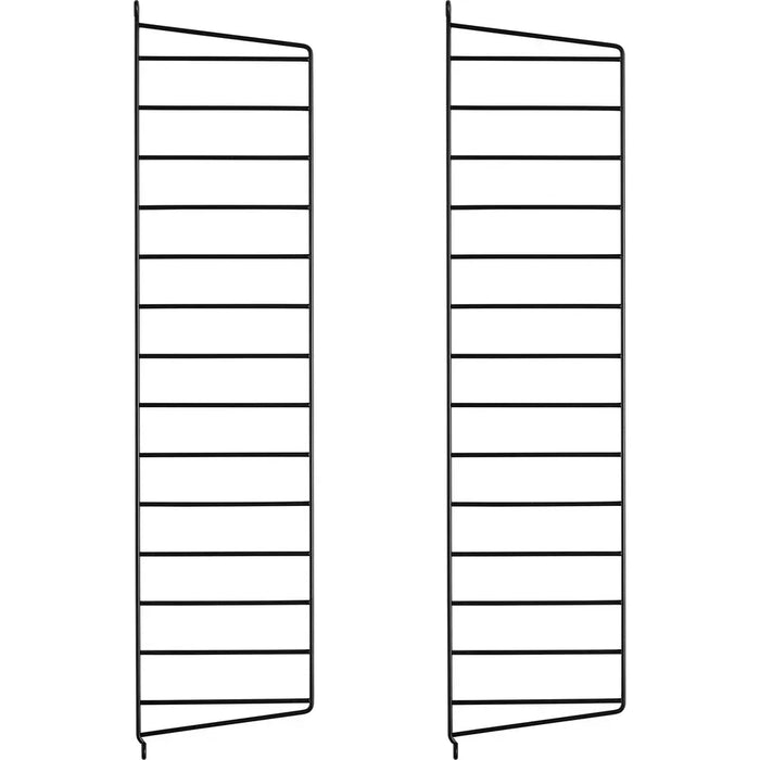 Photo of String Wall Rack 75x20, Black, 2-pack - Shelving - Nils Strinning - Black - Metal
