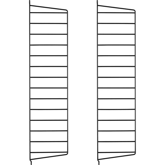 Photo of String Wall Rack 75x20, Black, 2-pack - Shelving - Nils Strinning - Black - Metal
