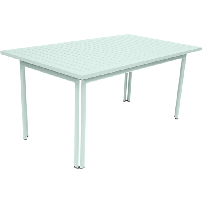 Photo of Costa Table 160x80 cm Ice Mint A7 - Outdoor dining table - Blue - Metal
