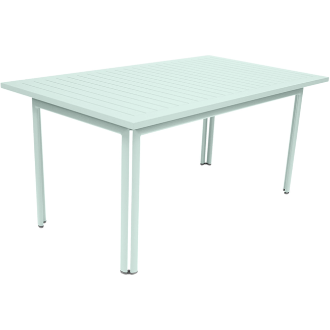 Photo of Costa Table 160x80 cm Ice Mint A7 - Outdoor dining table - Blue - Metal