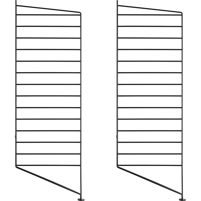 Photo of String Headboard 85, Black, 2-pack - Shelving - Nils Strinning - Black - Metal