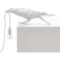Thumbnail photo of Bird Lamp Playing White Outdoors