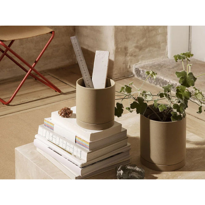 Photo of Sekki Pot - Flowerpot - Sand Medium - Ø: 13,5 - H: 16