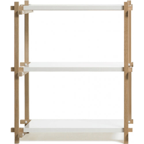 Photo of Woody Bookcase from Hay (low row incl. 3 shelves)