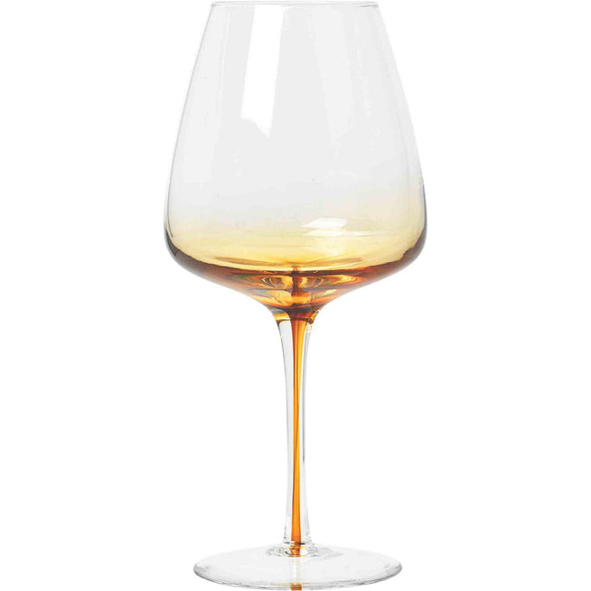Photo of Amber Red Wine Glass Set of 12 Pieces