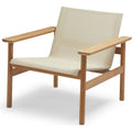 Thumbnail photo of Pelagus Lounge Chair Sand - Outdoor Armchairs - Note Design Studio - Wood/Textile Material