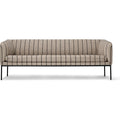 Thumbnail photo of Turn Sofa / 3-seater - 3 Personers Sofa - Black - Pasadena - Sand/black - W200 X H73,5 X D75,5 X Sh42 Cm